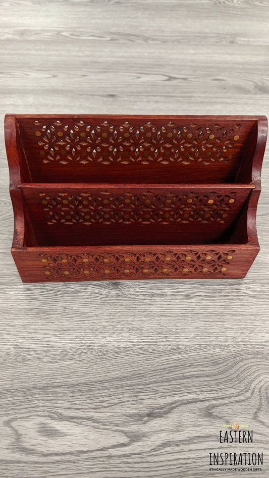 Fretted Letter Rack - Easterninspiration