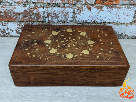 Wooden Jewellery Box Keepsake Box great for Mum