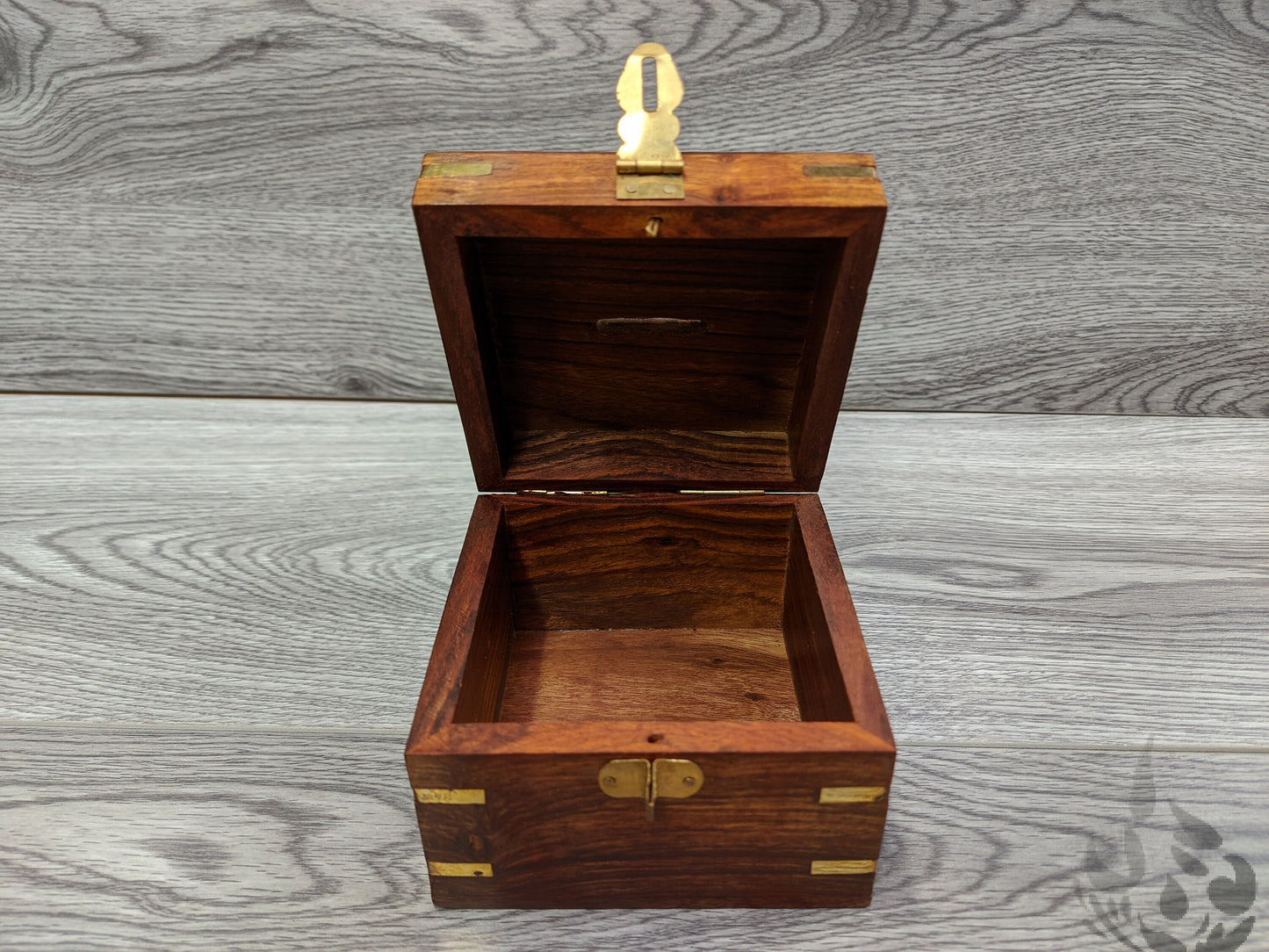 Money Box Piggy Bank Square plain Wooden great Rainy fund box - Easterninspiration