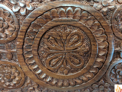 Wooden Jewellery Box With Secret Shelf - Easterninspiration