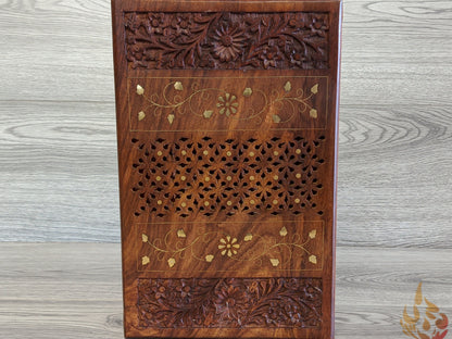 Large Wooden Wedding Memento Keepsake Box - Easterninspiration