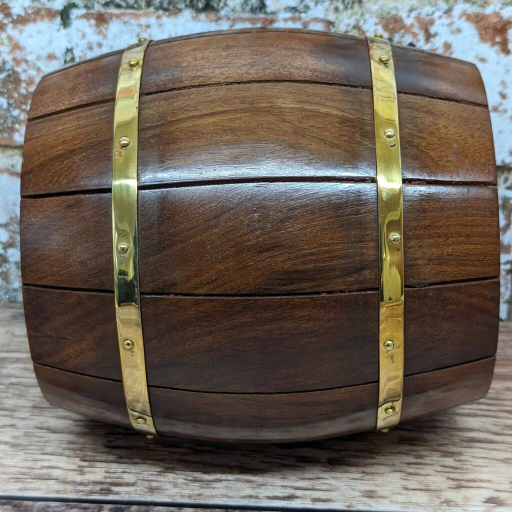 Barrel Large Money Box With slot at the bottom for Easy Access - Easterninspiration