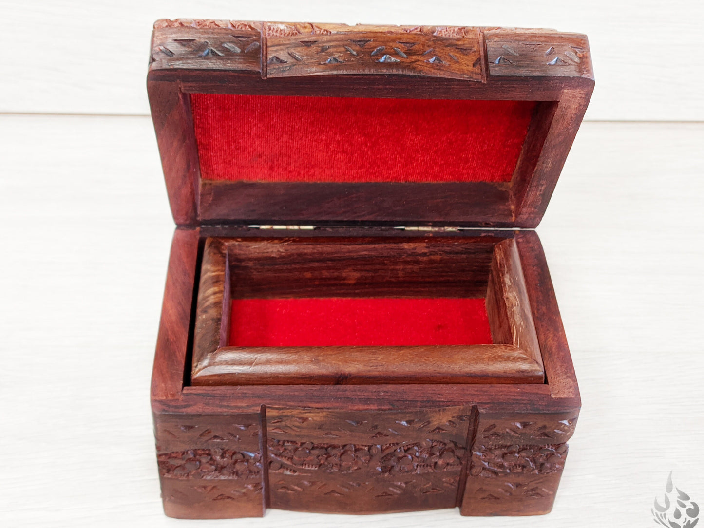 Wooden Jewellery Box With Secret Shelf - Easterninspiration