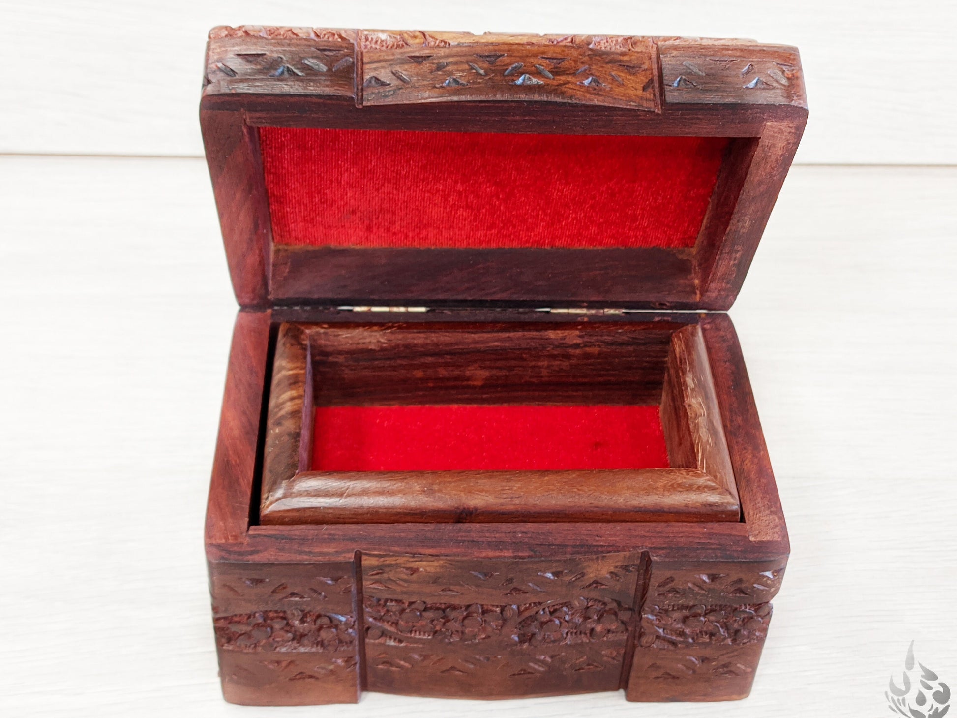 Wooden Jewellery Box With Secret Shelf - Easterninspiration
