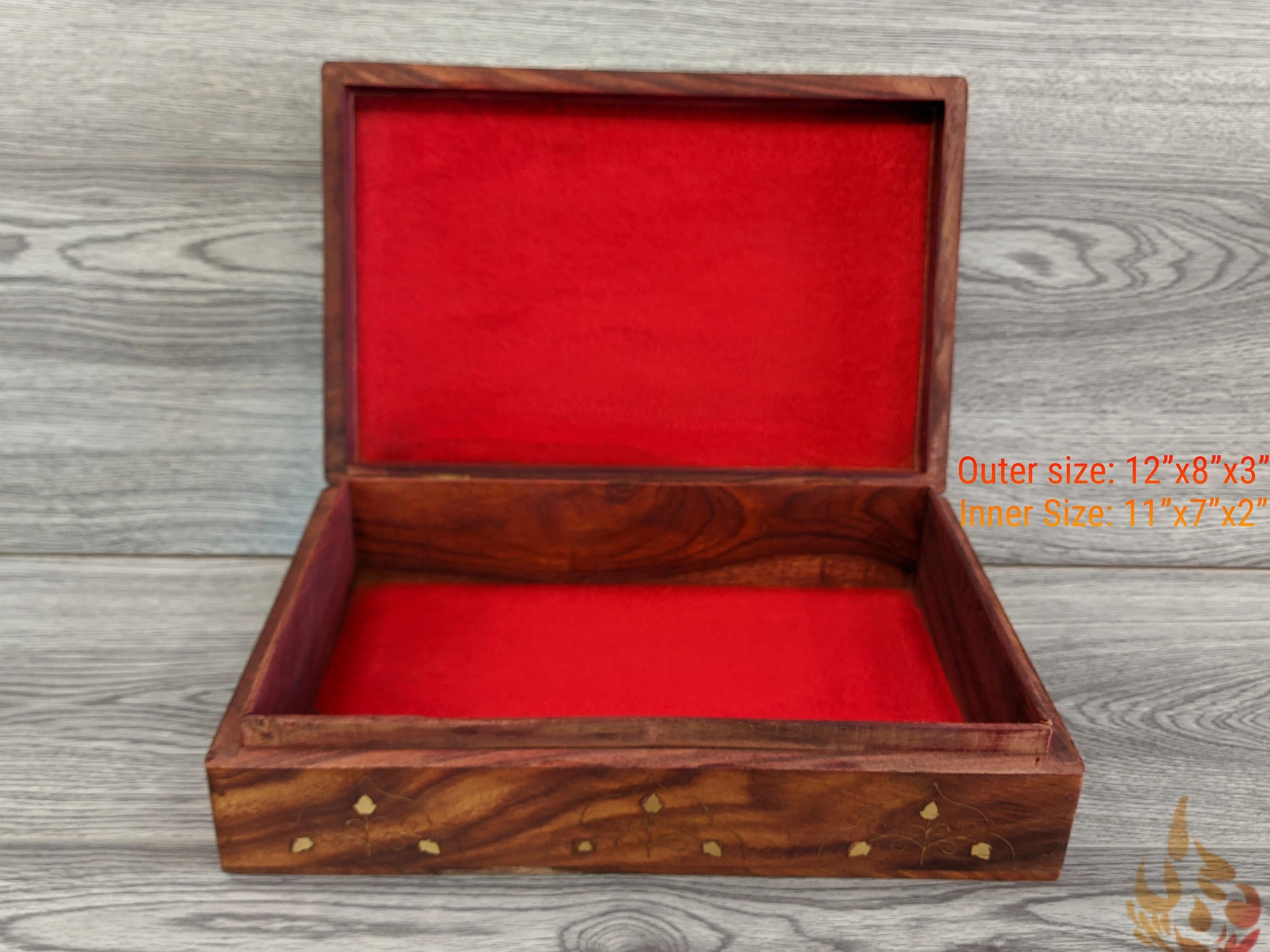 Floral Carved Inlaid Wedding Keepsake memento box - Easterninspiration