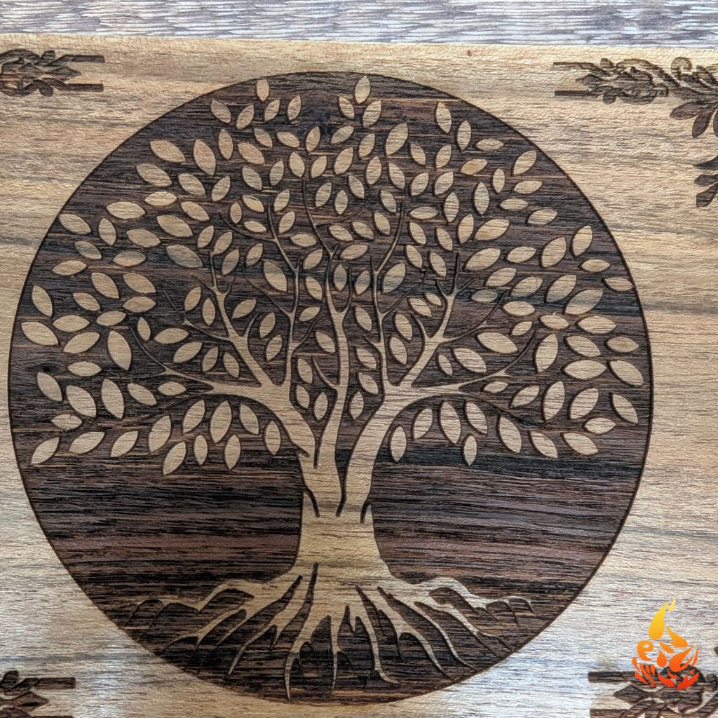 Rustic Wooden Tree of life Box
