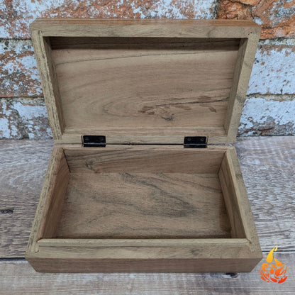 Rustic Wooden Elephant Box