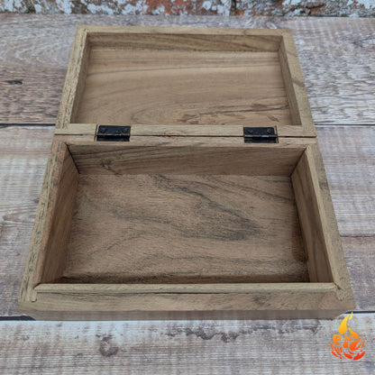 Rustic Wooden Elephant Box