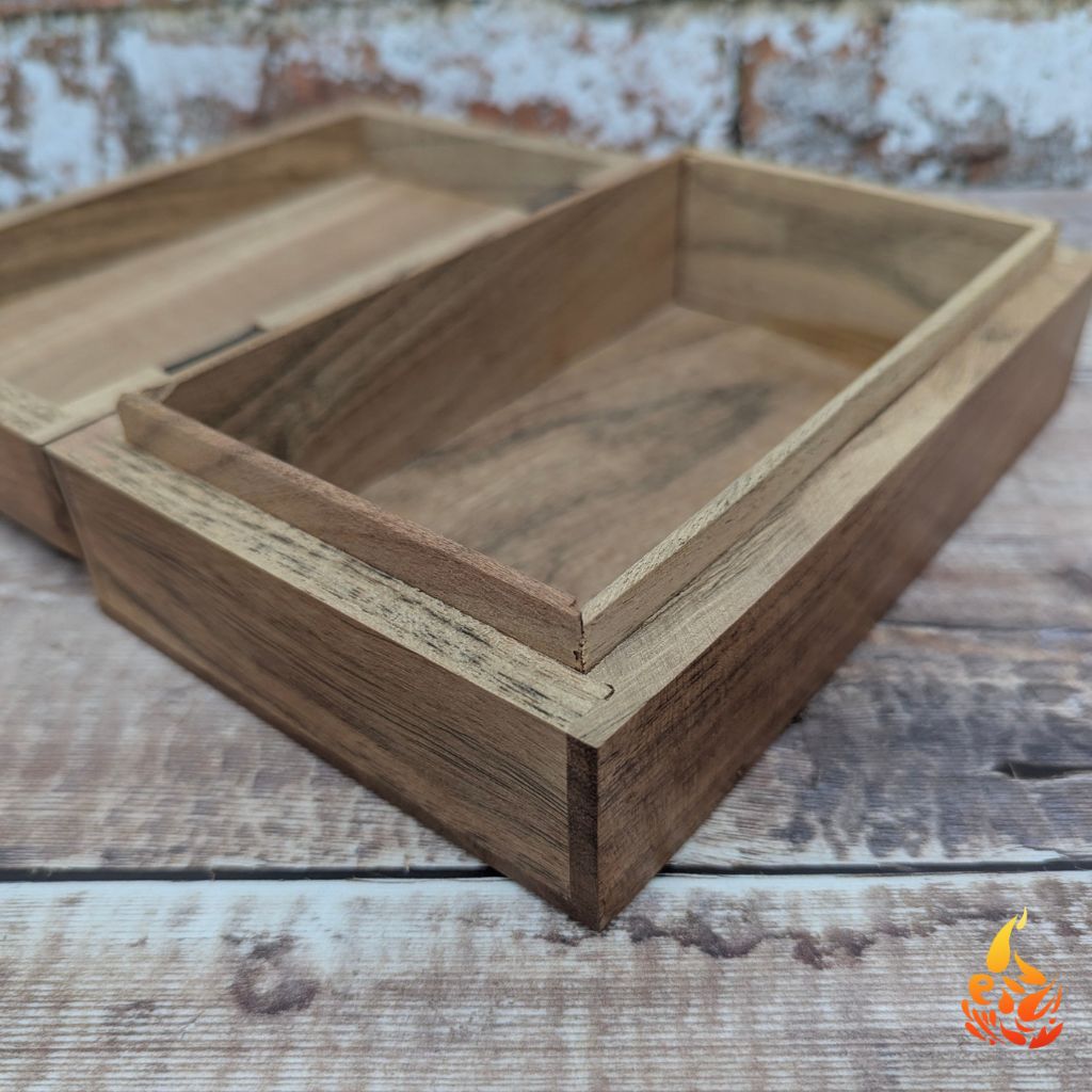 Rustic Wooden Elephant Box