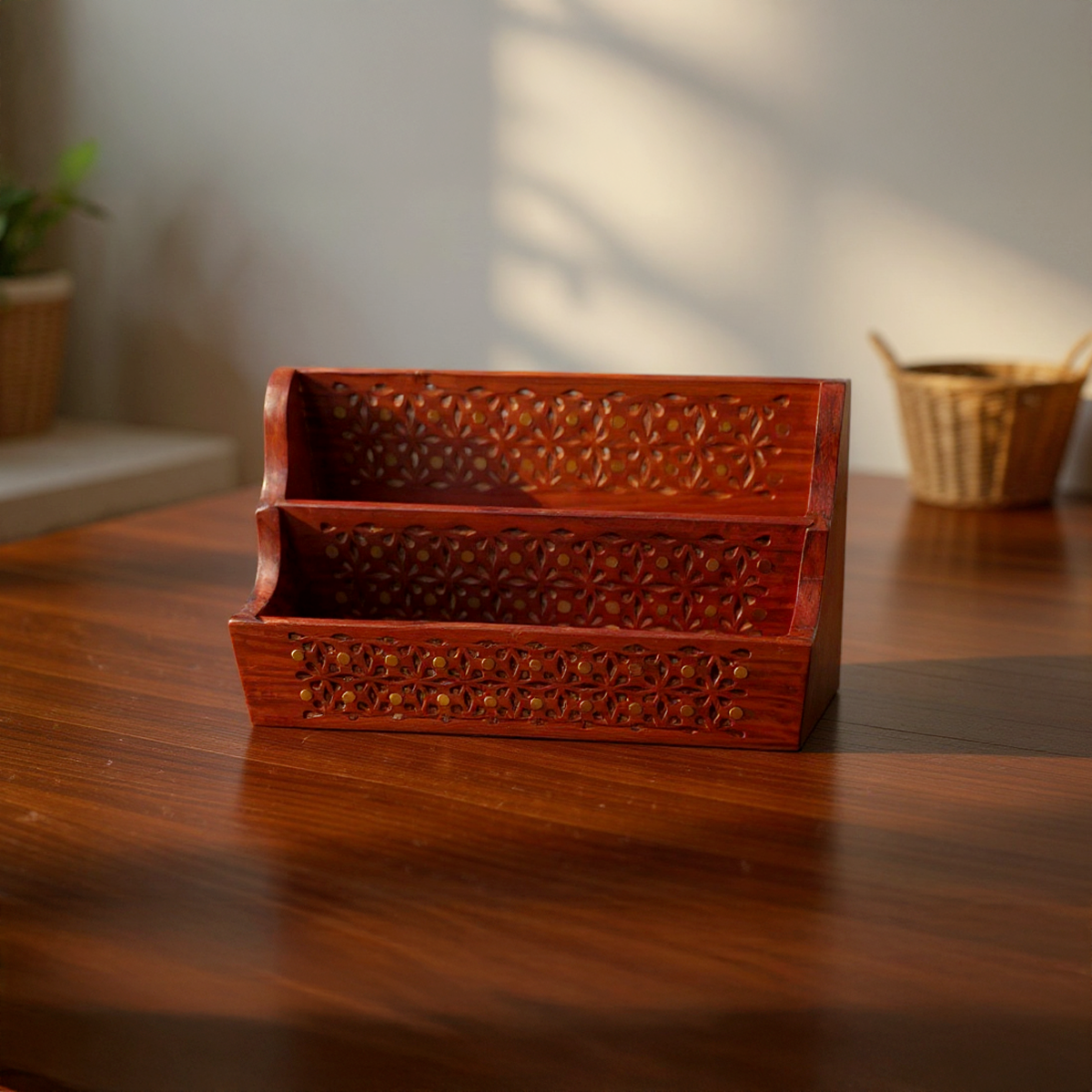 Fretted Letter Rack Boho Decor Boho Gifts - Easterninspiration