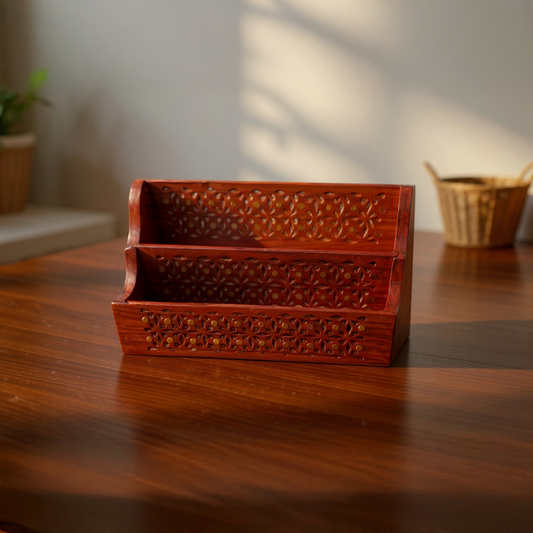 Fretted Letter Rack Boho Decor Boho Gifts - Easterninspiration