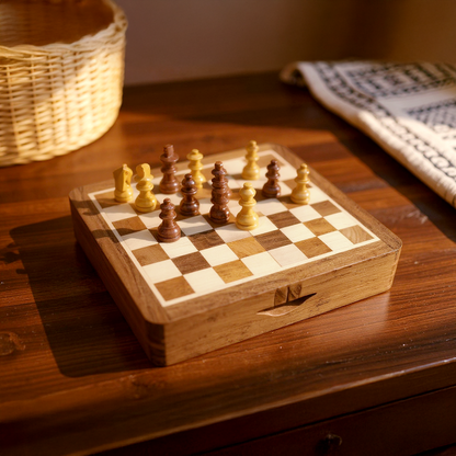 Top Open Chess Set Great for teaching kids the great strategy game. Boho Decor Boho Gifts - Easterninspiration