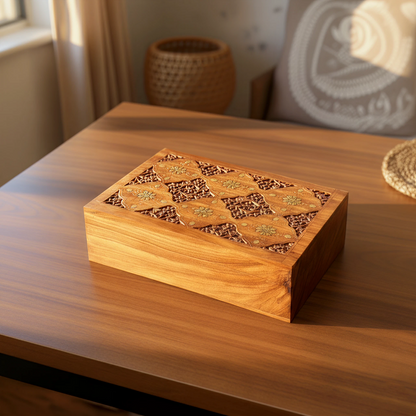 Wedding Memento Keepsake Jewellery box - Easterninspiration