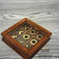 noughts and crosses game set for kids/Boho Decor/ strategy game/for kids/ kids gift/kids game/mini game set/kid gifts/Wooden gifts - Easterninspiration