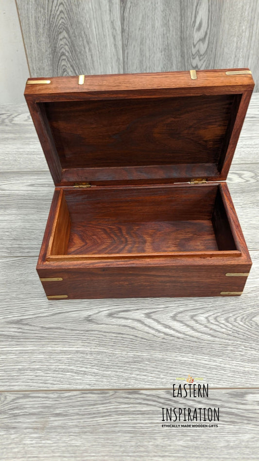 Wooden box/ Mums sewing box/Fleur de Lys design/Mum sewing box/ grans sewing box/large box/sewing storage box/Wooden gifts/Boho Decor/ - Easterninspiration