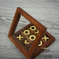 noughts and crosses game set for kids/Boho Decor/ strategy game/for kids/ kids gift/kids game/mini game set/kid gifts/Wooden gifts - Easterninspiration