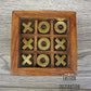 noughts and crosses game set for kids/Boho Decor/ strategy game/for kids/ kids gift/kids game/mini game set/kid gifts/Wooden gifts - Easterninspiration