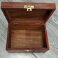 Hand made Girls Gift treasure Chest with a butterfly design - Easterninspiration