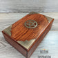 Wooden Pentagram Inlaid Box - Easterninspiration