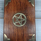 Wooden Pentagram Inlaid Box - Easterninspiration