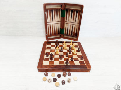 Two In one Chess Backgammon Game - Easterninspiration