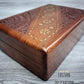 Floral Diagonal Inlaid with carving - Easterninspiration