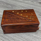 Floral Inlaid Lock Box - Easterninspiration
