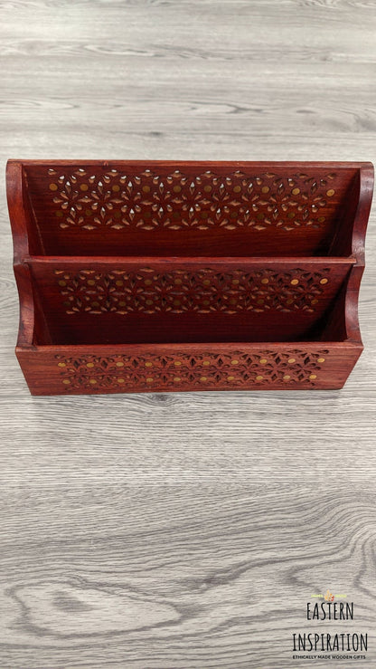 Fretted Letter Rack - Easterninspiration