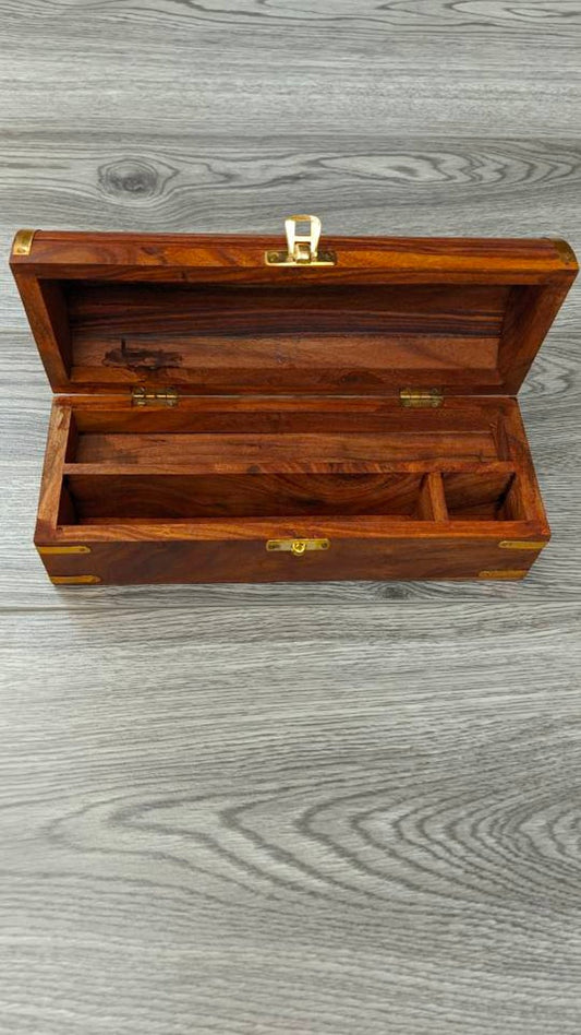 kids pencil tin With hidden Secret compartment - Easterninspiration