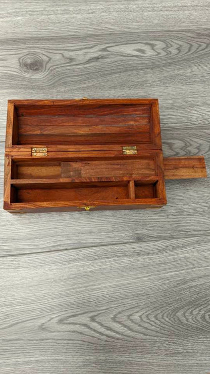 kids pencil tin With hidden Secret compartment - Easterninspiration