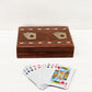 Wooden Double Card box - Easterninspiration