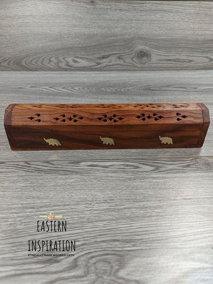 Long Incense Box in 3 different designs - Easterninspiration