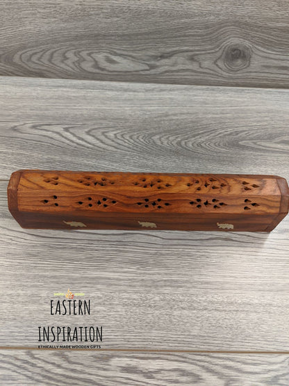 Long Incense Box in 3 different designs - Easterninspiration