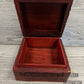Square Carved Box With Floral Design - Easterninspiration