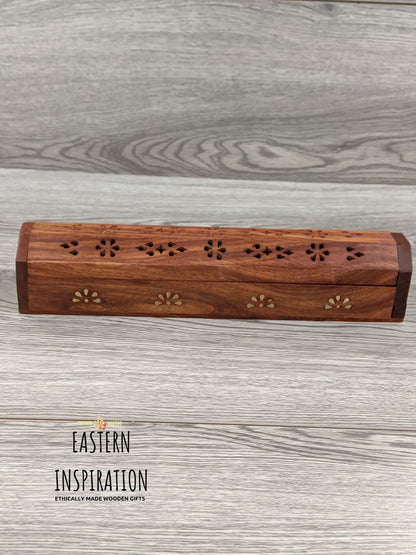 Long Incense Box in 3 different designs - Easterninspiration