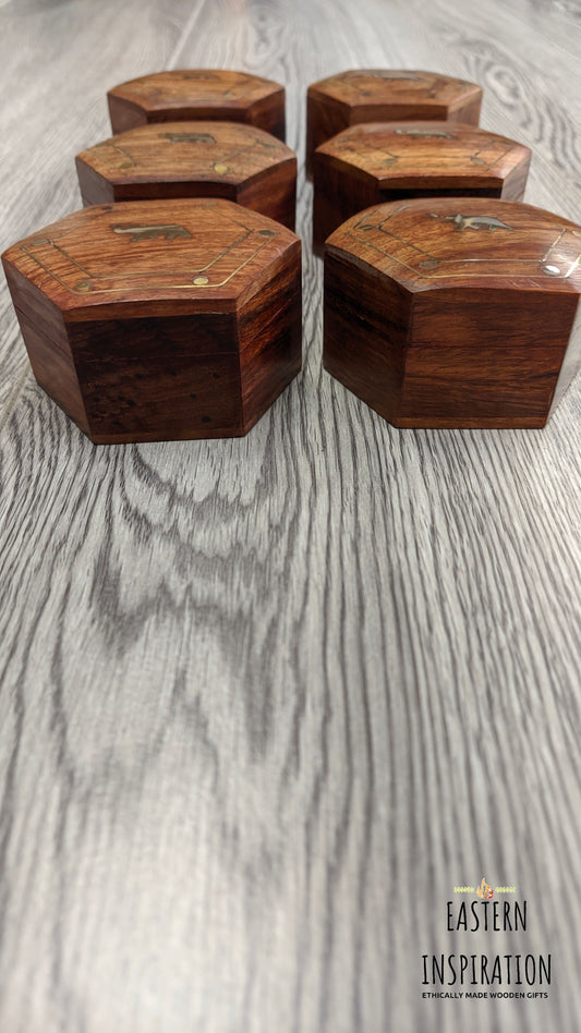 Bride gift bridesmaid ring box proposal ring box memorable wedding gifts hand carved wedding ring box bearer gift - Easterninspiration