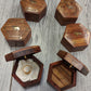 Bride gift bridesmaid ring box proposal ring box memorable wedding gifts hand carved wedding ring box bearer gift - Easterninspiration