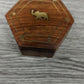 Bride gift bridesmaid ring box proposal ring box memorable wedding gifts hand carved wedding ring box bearer gift - Easterninspiration