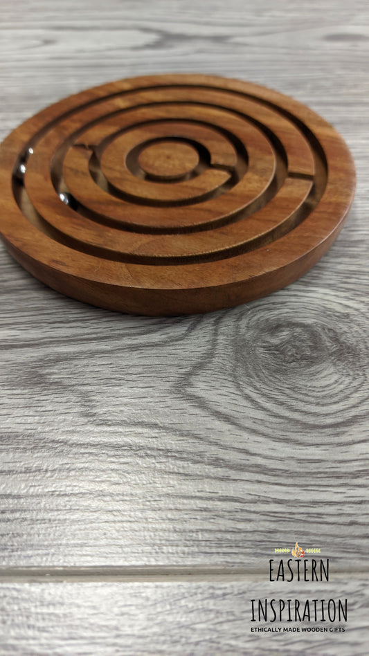 Kids Challenge game kids games wooden toy Labyrinth puzzle game travel toy quiet play fun for all kids quiet kids toy kids goli game - Easterninspiration