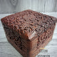 Ornate carved floral keepsake box,small trinket box for Mum - Easterninspiration