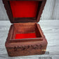 Ornate carved floral keepsake box,small trinket box for Mum - Easterninspiration