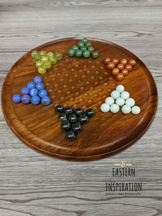 Marble chinese checkers set - Easterninspiration
