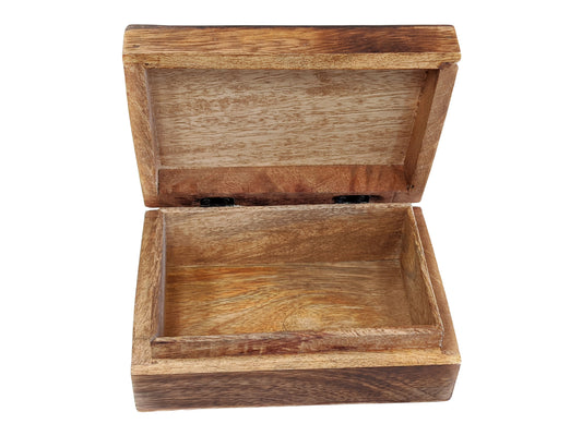 Two Elephant Mango Wooden embossed box Boho Decor Boho Gifts - Easterninspiration
