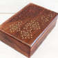 Carved Diagonal Inlaid Box - Easterninspiration