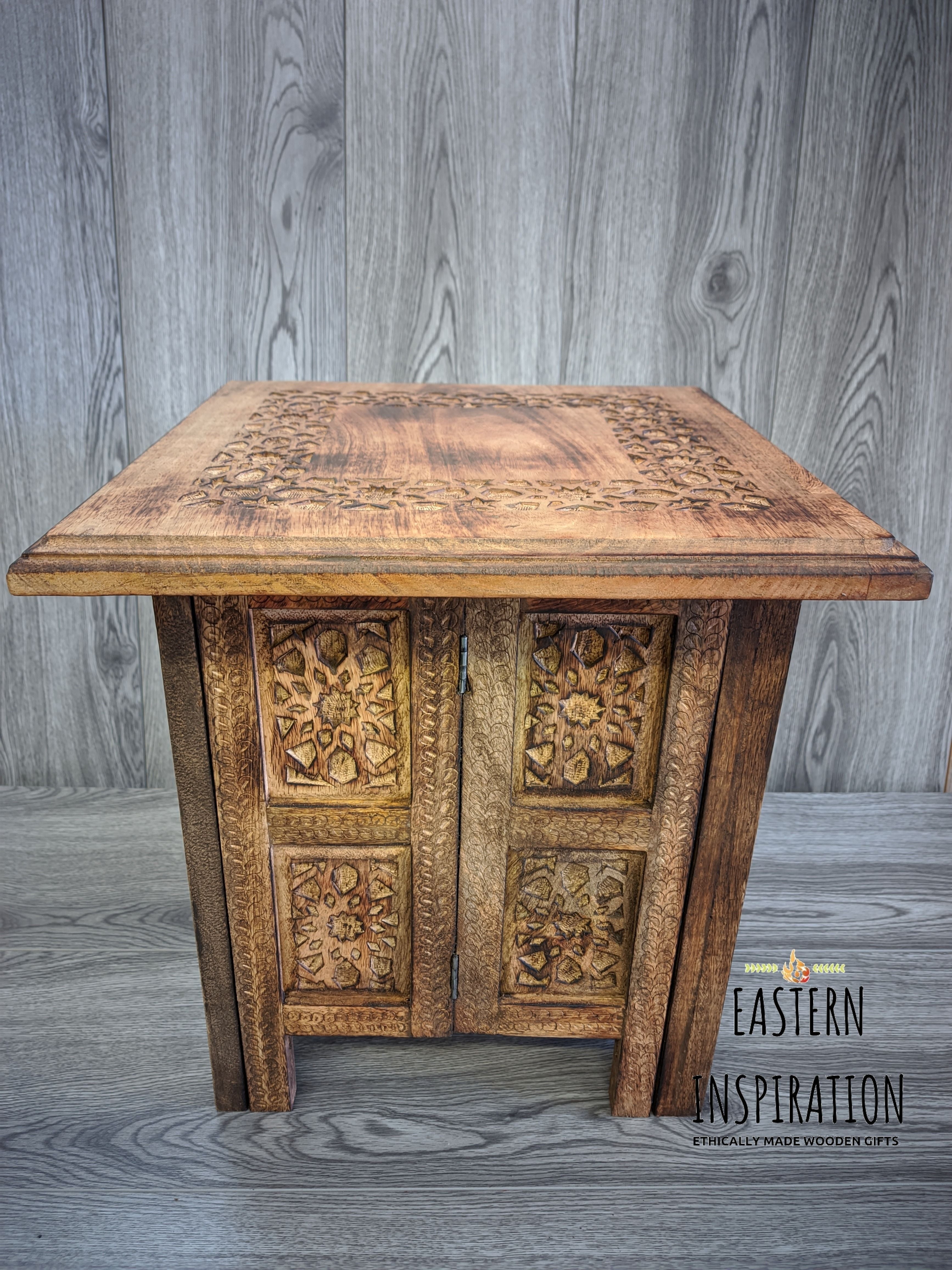 Bohemian deals end table