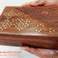 Carved Diagonal Inlaid Box - Easterninspiration