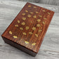 Brass Inlaid Rose box - Easterninspiration