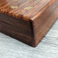 Brass Inlaid Rose box - Easterninspiration