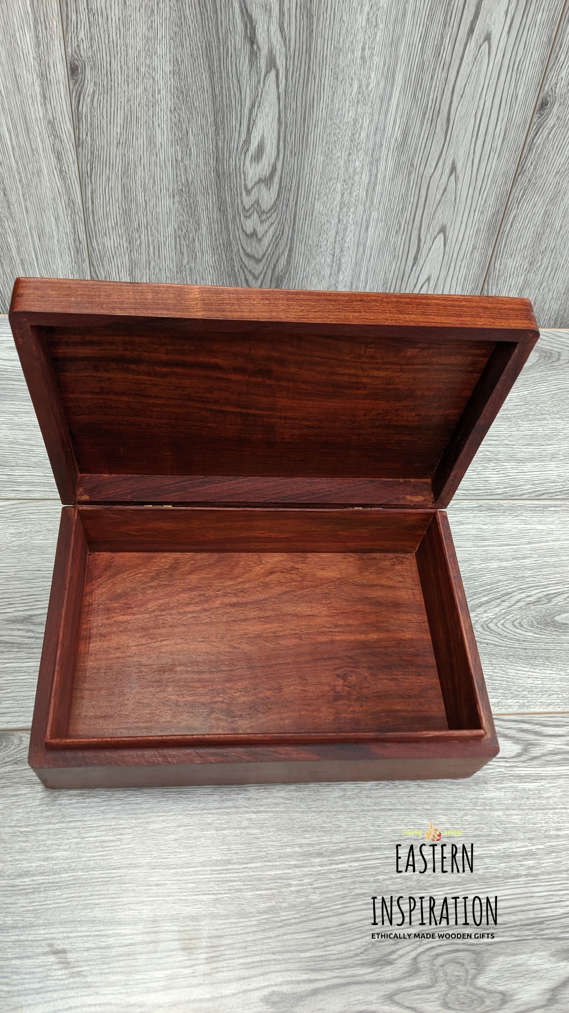 Brass Inlaid Rose box - Easterninspiration