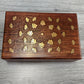 Brass Inlaid Rose box - Easterninspiration